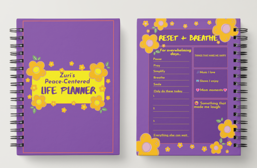 Peace-Centered Life Planner